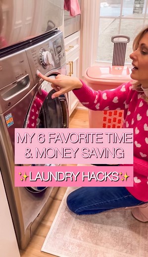 Delay wash may be a setting but it’s my FAVORITE HACK! Comment LAUNDRY and I’ll share ALL the links to my favorite laundry hacks to your DM!💕 1. “Uncover the Life-Changing Delay Wash Feature for Effortless Laundry Management” - Set a specific time for your laundry cycle to start, saving you time and ensuring fresh clothes when you need them. - Wake up to clean, fresh clothes without any musty smells.2. “Streamline Your Laundry Routine with a Portable Laundry Collector for Efficient Transfers” -