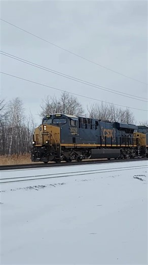 CSX garbage express train M635 departs Erie, Pa with 2 boxcar paint units elephant style. #railway