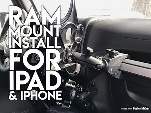 410X Presents: 2018 Jeep JK Ram Mount Solutions for iPad and iPhone