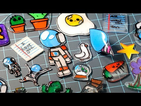 Shrink Plastic! (DIY "SHRINKY DINKS")