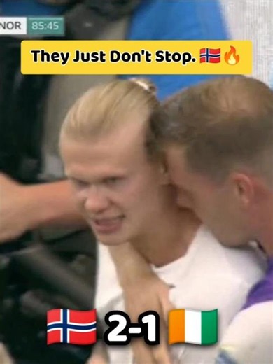 Haaland's Late Winner | Norway 2-1 Ivory Coast | World Cup 2026 Highlights 🇳🇴🔥 #WorldCup2026