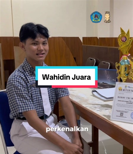 Selamat Bobby Tri Hartanto Kelas XI BR 2 atas perlombaan yang telah dilalui dan sukses meraih Juara 1 Lomba Tari Jaipong Tunggal Tingkat SMA/K dan SMP se-Kota Cirebon yang diselenggarakan oleh Dinas Kebudayaan dan Pariwisata Kota Cirebon Tahun 2025. Terimakasih atas semua prestasi yang diraih oleh Bobby Tri Hartanto dalam bidang seni tari yang sedang digelutinya tetap semangat untuk terus mengembangkan potensi diri dan teruslah berprestasi Semangat juga kepada Siswa-Siswi SMK Wahidin dalam menim