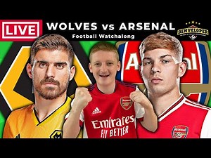 WOLVES vs ARSENAL LIVE Watchalong with Denveloper