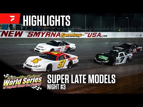 Super Sunday | Super Late Models at New Smyrna Speedway Highlights 2/9/25