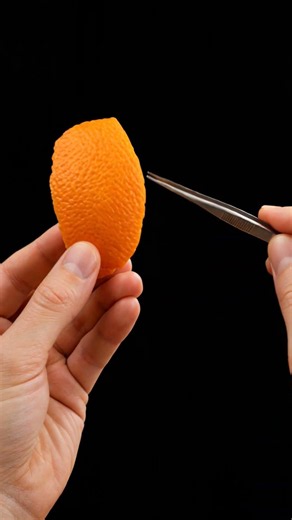 Orange peel asmr🍊