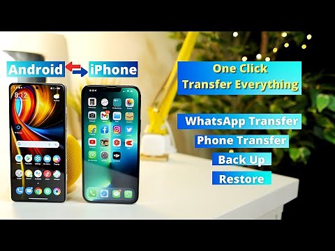Android to iPhone Whatsapp transfer, Data Transfer, Backup & Restore | MobileTrans