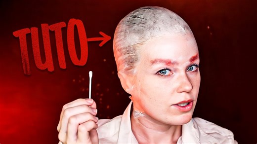 How to apply a vinyl bald cap for SFX cosplay makeup