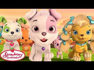 Strawberry Shortcake 🍓 The Berry Big Dog Park! 🍓 1 hour Compilation 🍓 Cartoons for Kids