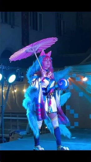 🦊 AHRI Flor Espiritual de League of Legends ✨ ¡Cosplay ELEGANTE! 💜