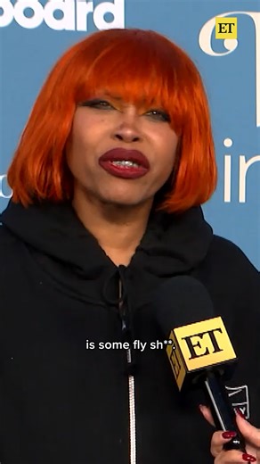 Erykah Badu has one priority when delivering babies: making sure they see some fly s--t first thing. 😎 ✨ | Entertainment Tonight