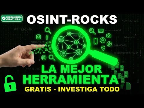 OSINT rocks La MEJOR Herramienta Gratuita para Investigar en Internet