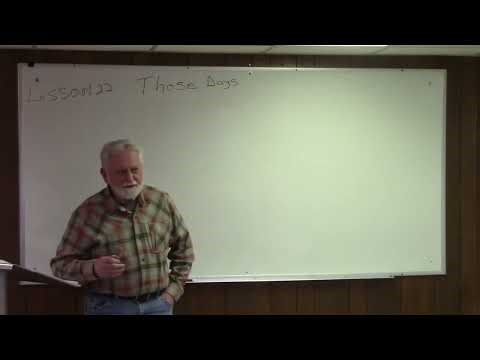 How to Study The Bible Lesson 22: Key Words and Phrases cont,