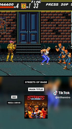 Streets of Rage Title Theme Music