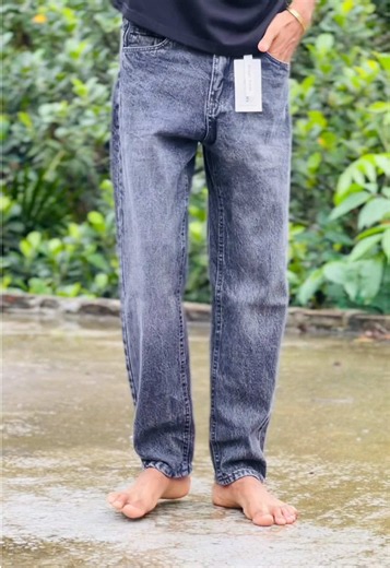 New Baggy Jeans 100% Export Quality – Premium Imported Fabric