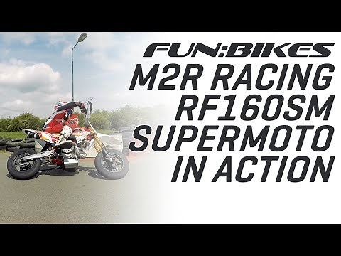In Action: M2R Racing RF160SM 160cc 82cm CRF110 Supermoto Pit Bike
