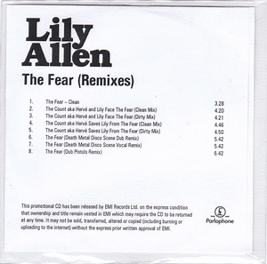 Lily Allen - The Fear (Remixes)