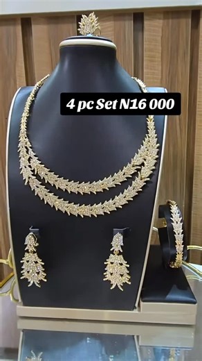 Rasheedat ✨️ |UNIQUE JEWELRIES AND WAISTBEADS STORE IN LAGOS on Instagram: "New Arrivals 💃🏻💃🏻💃🏻💃🏻💃🏻💃🏻 4 Piece Affordable Party Set Available for Pick up. It's a.complete set consisting of Necklace, Earings, Bangle and Adjustable Ring Price: N16,000 Non Itchy✅⠀⠀⠀⠀⠀⠀⠀⠀⠀⠀⠀⠀⠀⠀⠀⠀⠀⠀ Affordable and long lasting✅⠀ Beautiful ✅⠀⠀⠀⠀⠀ Skin Friendly✅⠀⠀⠀⠀⠀⠀⠀⠀⠀ Send a DM to Order or Click link in Bio to take you directly to Whatsapp to make a purchase or you can simply walk into the store to make a