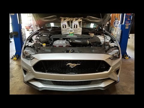 2018 - 2019 Ford MUSTANG GT Oil Change and Oil Life Reset