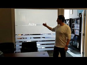 Discover the Magic Glass with Blinds and Logo Design