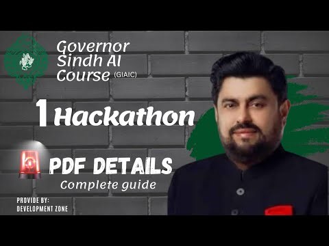 Sindh IT Hackathon Project 1 | GIAIC Program | 5 Milestones Explained
