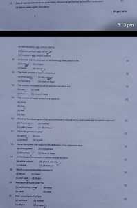 11. Sets of reproductive terms are given below. Choose the set ... | Filo