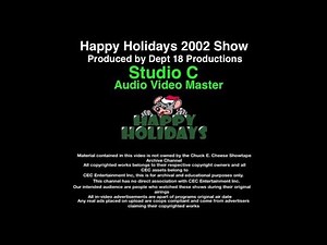 Chuck E. Cheese Happy Holidays 2002 Show (Studio C) (No Puppets)