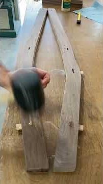 Epoxy and Wood Chair