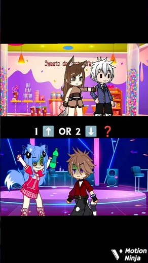 1 or 2 ❓ gacha club 😭💔 so much gacha life is game 🎯🎮🔥 not money 💰🤑 it's a love 💕💗 heart 💜