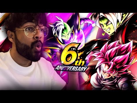 6TH ANNIVERSARY PART 2 REACTION! (Dragon Ball LEGENDS)