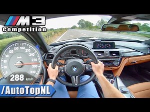 BMW M3 F80 Competition | TOP SPEED POV on AUTOBAHN (No Speed Limit) by AutoTopNL