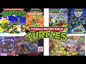 The Evolution of TMNT Games from 1989 - 2025
