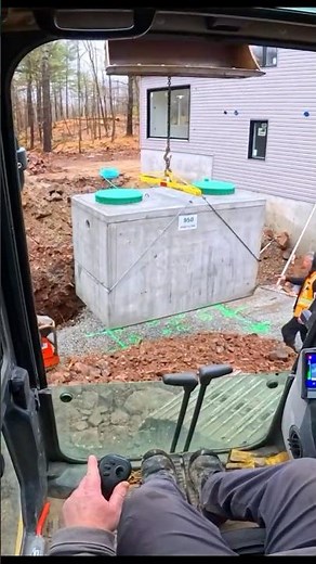 L'installation de la fosse septique commence... (SYSTÈME O) Un gros projet en perspective ! 😳