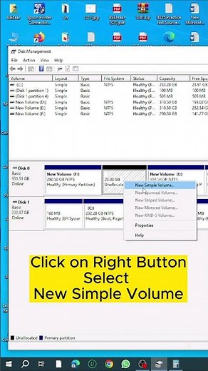 How to partition a Hard Drive || Create a hard disk partition on Windows