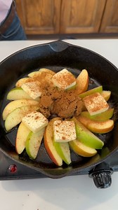 the only way i make apple cake apple upside down cake is a delicious treat, and im never making it another way! apples, butter, cinnamon, spices, and cinnamon rolls in a skillet. delish! thanks for watching! this video was produced by Network Media and Jacky P | Jacky’s Kitchen