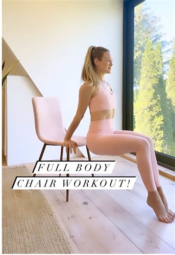 Effective Full Body Workout with Just a Chair