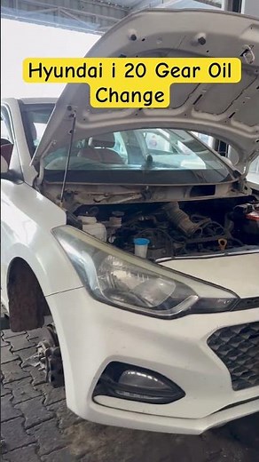 Hyundai i20 Gear Oil Change