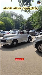 Morris Minor Convertible Vintage Motor 💥 #car #vintage