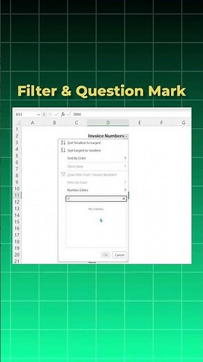 The Excel filter trick you didn't know #excel #tips #office
