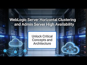 WebLogic Server Clustering and Admin Server High Availability: Design and Step by Step Configure