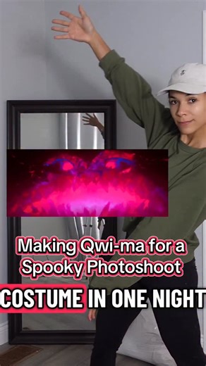 Bec of Hearts on Instagram: "The cosplay you didn’t know you needed, might be one of my best Halloween costumes in years! Just saying we could all make gwi-ma cosplays and be the best Kpop demon hunters group ever 🔥❤️ #kpopdemonhunters #cosplay #halloweencostumeideas"