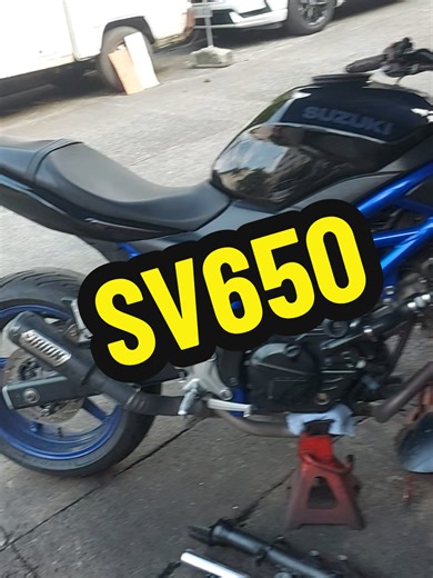 Suzuki SV 650 pms front shock repair cluch cable replace brake cleaning change oil #jfordmotorcycleshop #suzukisv650 #sv650 #pms #bikemaintenance