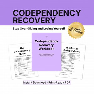 Codependency Recovery Workbook | Guided Journal for People Pleasing & Boundary Setting | 50 Page PDF - Etsy Canada