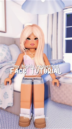 i’m so glad everyone likes it!💐🤍 made by @velvet 🧸 | lashes are mermaid lashes | #berryave #berryavenue #robloxx #face #fyp