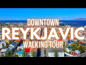 Downtown Reykjavik Iceland Travel Video Tour