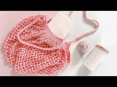Crochet Market Bag | Super FAST and Easy crochet bag