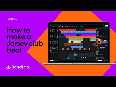 How to make a Jersey club beat using BandLab's free web Mix Editor (BandLab Tutorial)