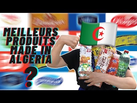 10 meilleurs produits algériens ! 😍 (Bons et pas chers)