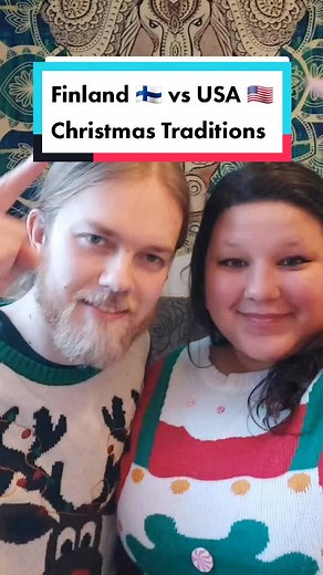 I'm very jealous that joulupukki comes to y'all's house and gives you gifts directly #joulupukki🎅🏻 #joulupukki #americaninfinland #suomijoulu #korvatunturi #jouluperinteet #jouluperinne #pariskunta