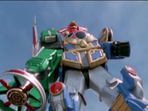 Samurai Storm Megazord | Ninja Storm | Power Rangers Official