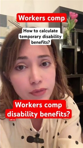 How to calculate temporary disability benefits? #injuredworkers #workerscompensation #attorney